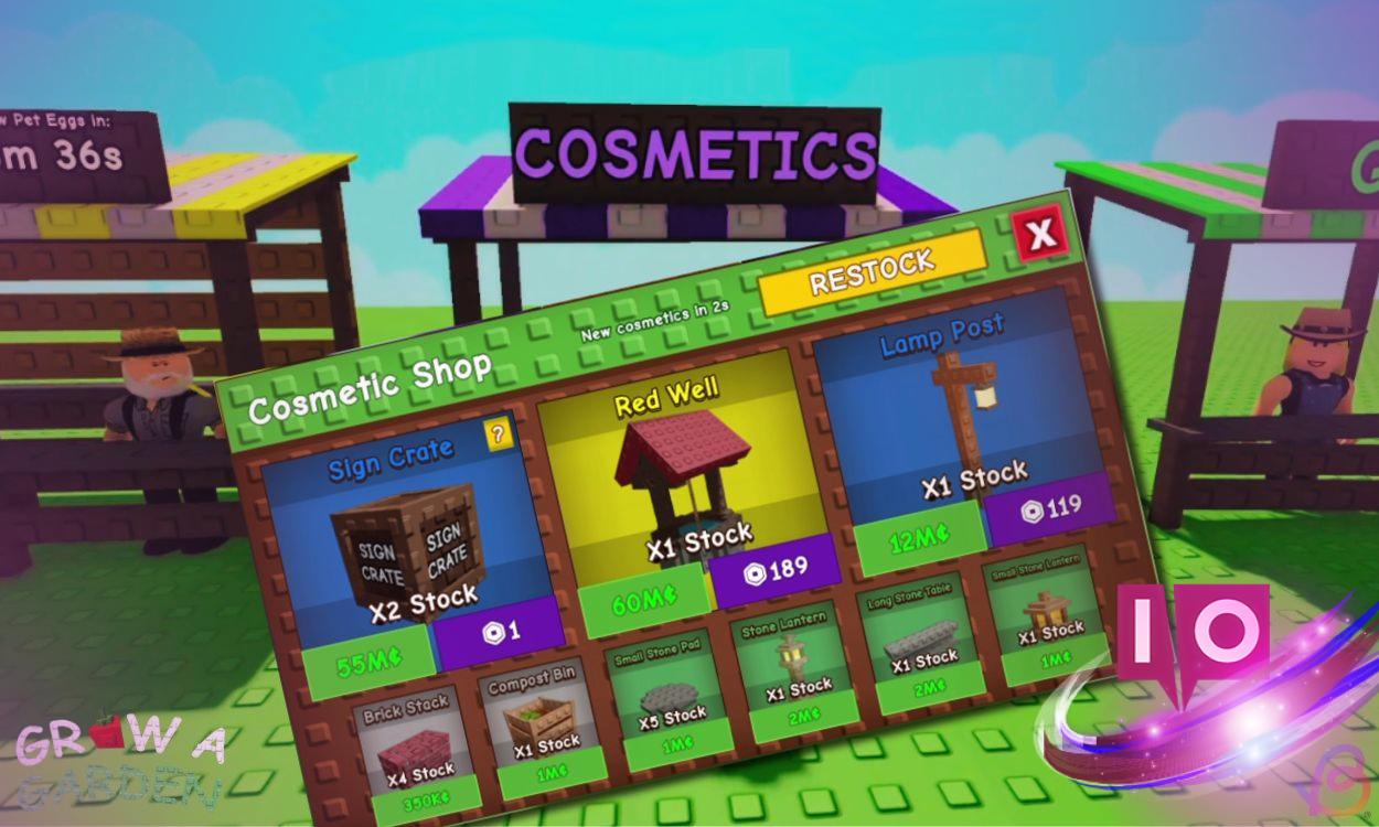 Complete Guide to Cosmetic Items in Grow a Garden Roblox