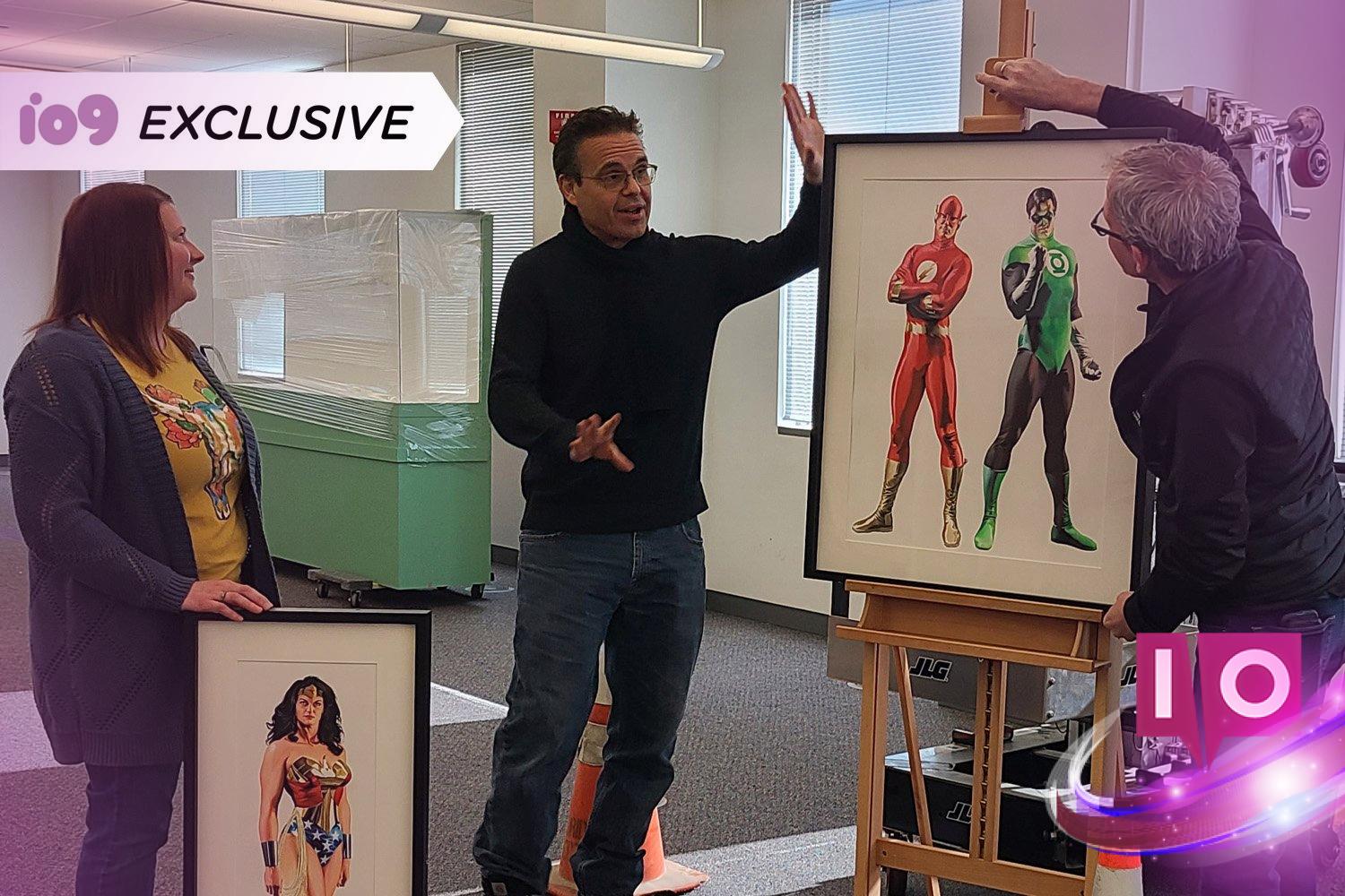 Explore Alex Ross's Sublime Superhero Art at Upcoming Exhibition