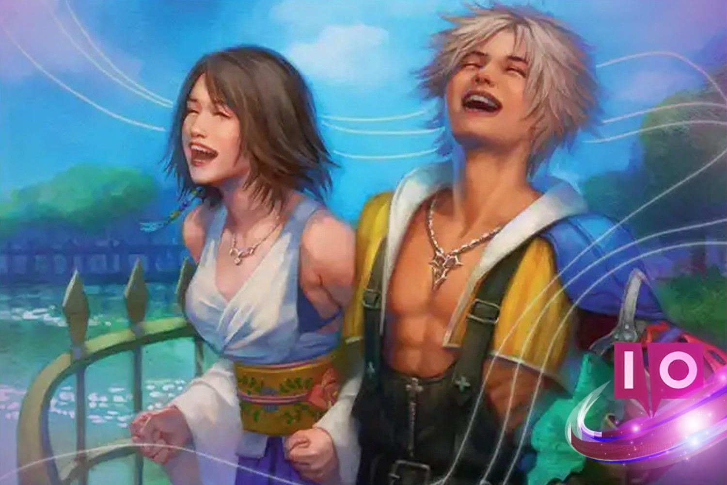 Final Fantasy X's Iconic Laughing Scene Transformed into MTG Card