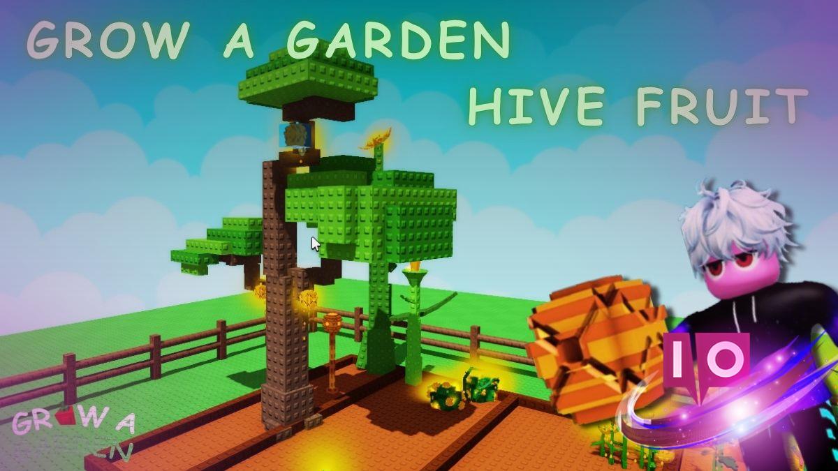 How to Easily Collect Hive Fruit in Grow a Garden Roblox