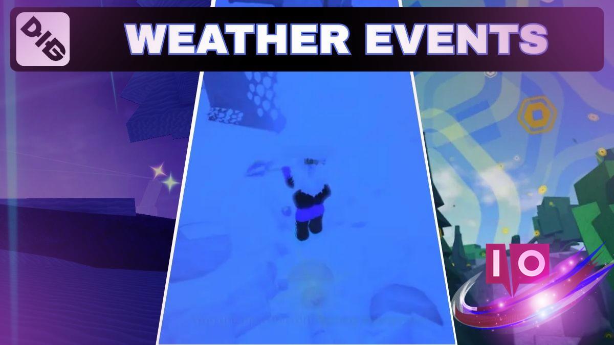 Comprehensive Guide to All Weather Events in Dig