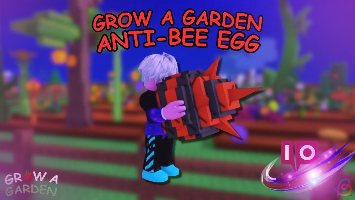 Discover the New Anti Bee Egg Pets in Grow a Garden Roblox!