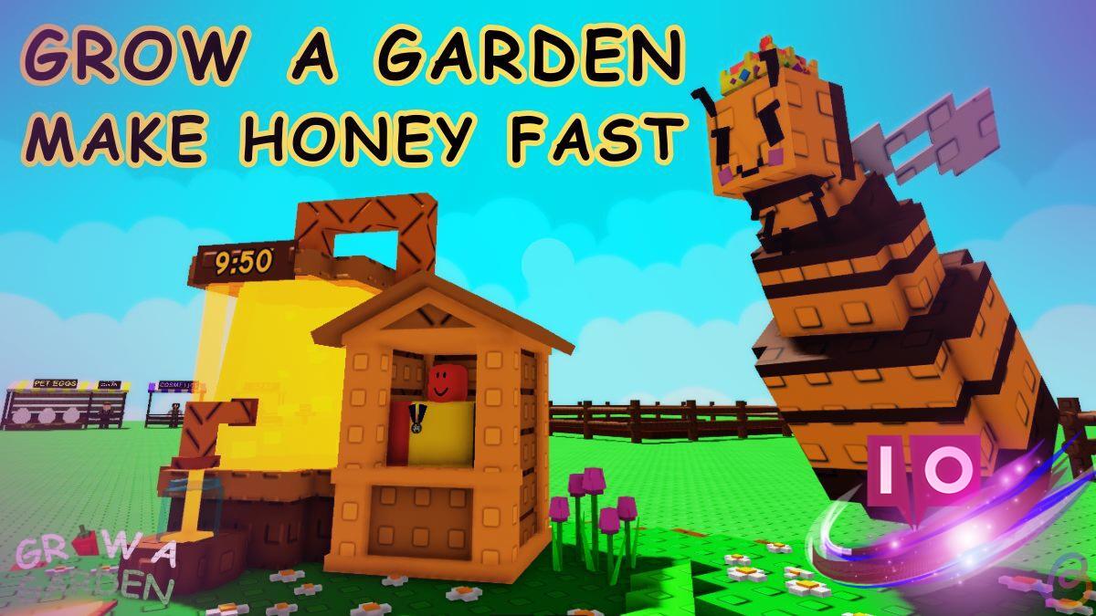 Fast Tips to Collect Honey in Grow a Garden Roblox