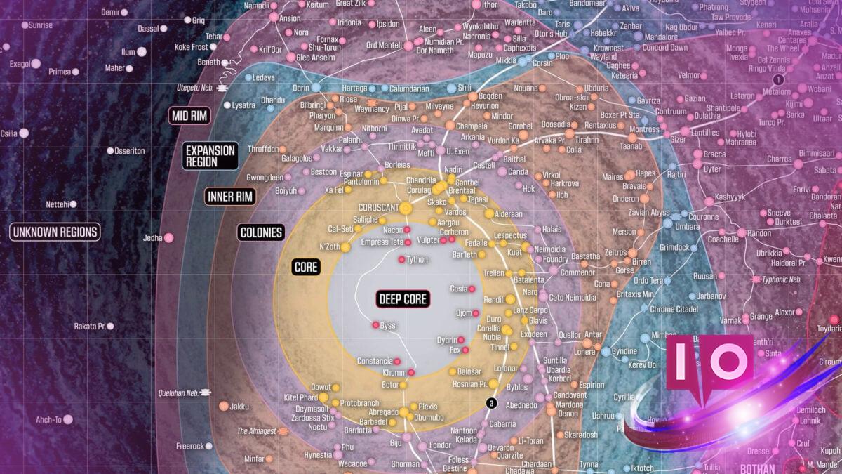 Massive Star Wars Galaxy Map: A Must-See for Fans!