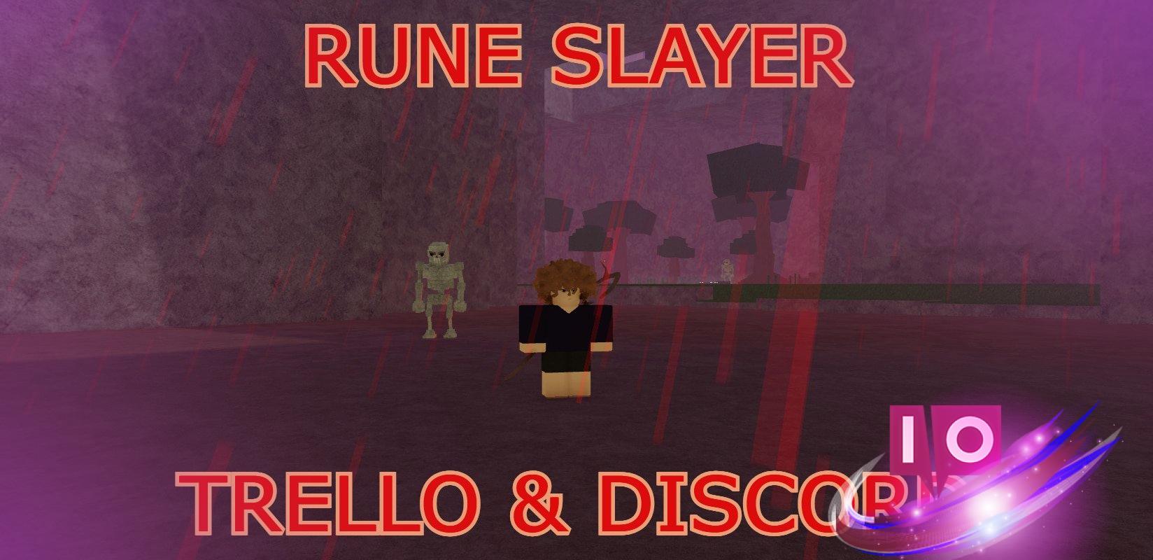 Rune Slayer Trello & Discord Links | Complete Guide [RERELEASE]