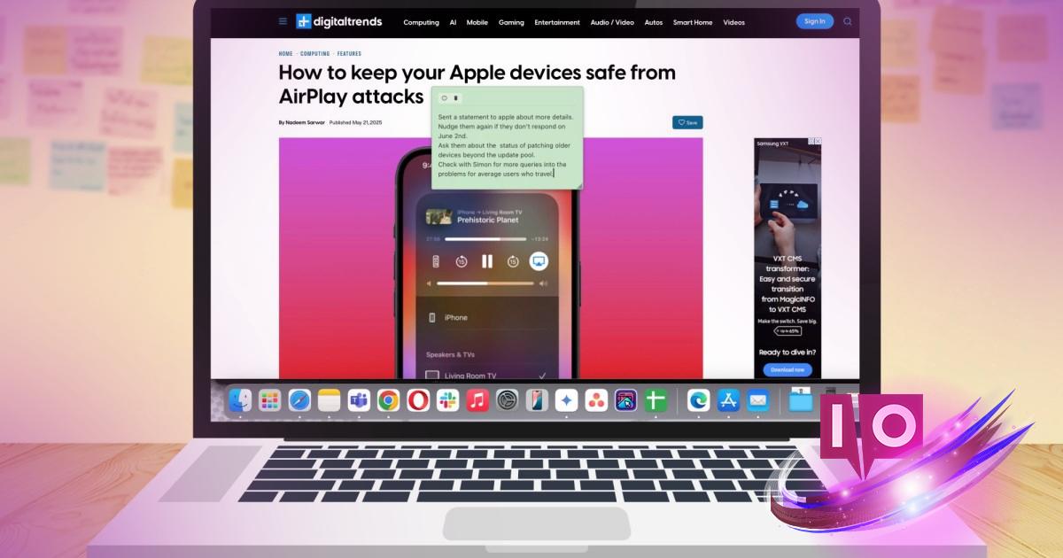 Transform Your Productivity: Sticky Notes App for Safari on macOS
