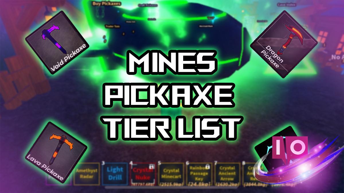 Ultimate Roblox Mines Pickaxe Tier List & Comprehensive Guide