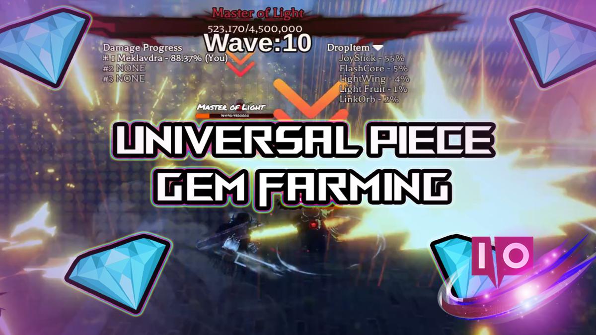 Ultimate Universal Piece Gem Farming Guide: Bosses, Raids & Fishing Tips