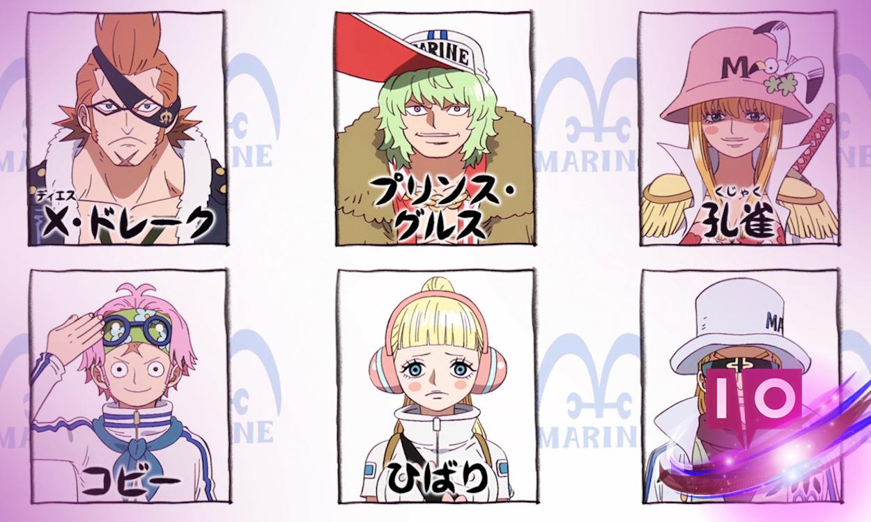 Complete List of All SWORD Members in One Piece