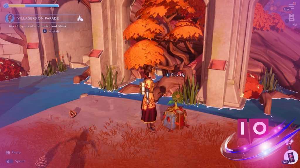 Find Olive Green Tale Cone Flowers in Disney Dreamlight Valley
