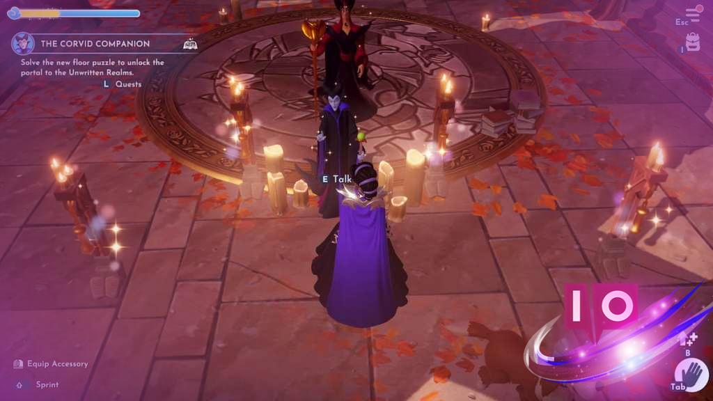 Solve The Corvid Companion Floor Puzzle in Disney Dreamlight Valley