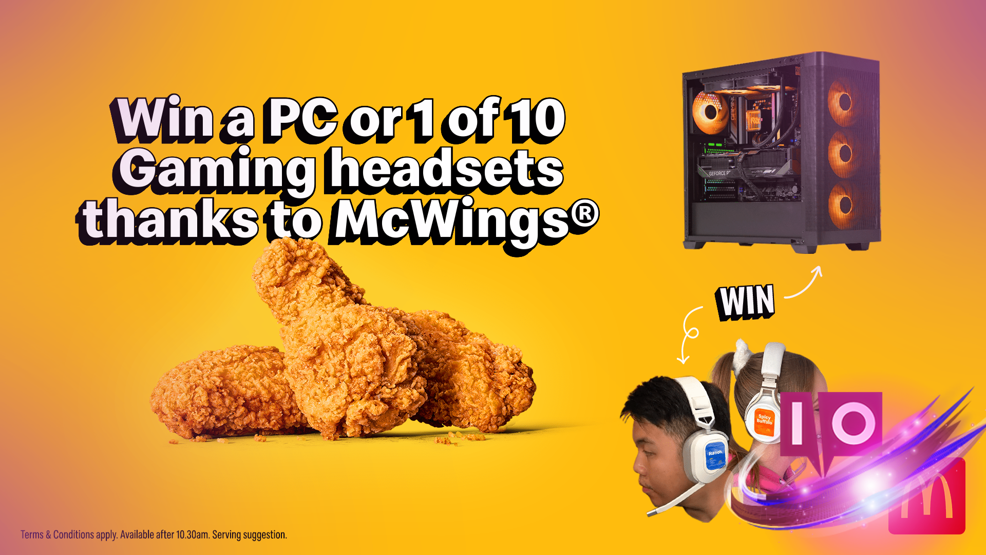 Win a Gaming PC with Maccas' New McWings Challenge!