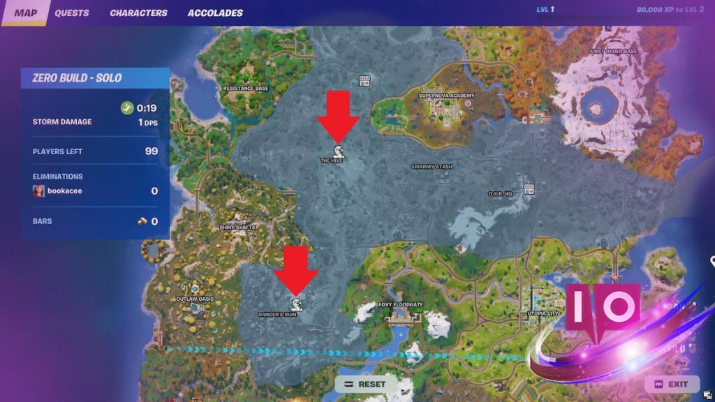 Fortnite Chapter 6, Season 4: Collect Hive Stashes Easily!