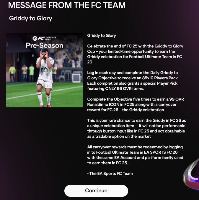 Unlock 99-Rated Ronaldinho for Free in EA FC 25: Griddy to Glory Cup Guide