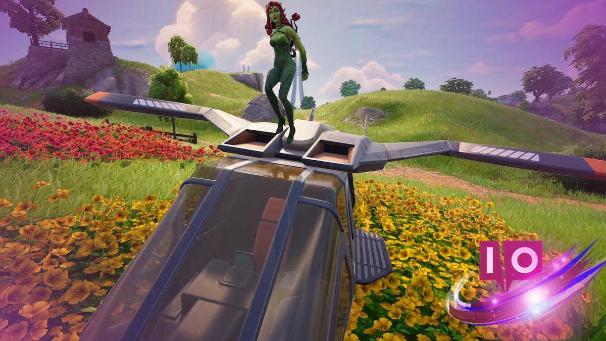 Using Loudspeakers on Hammerhead Choppa in Fortnite Chapter 6, Season 4