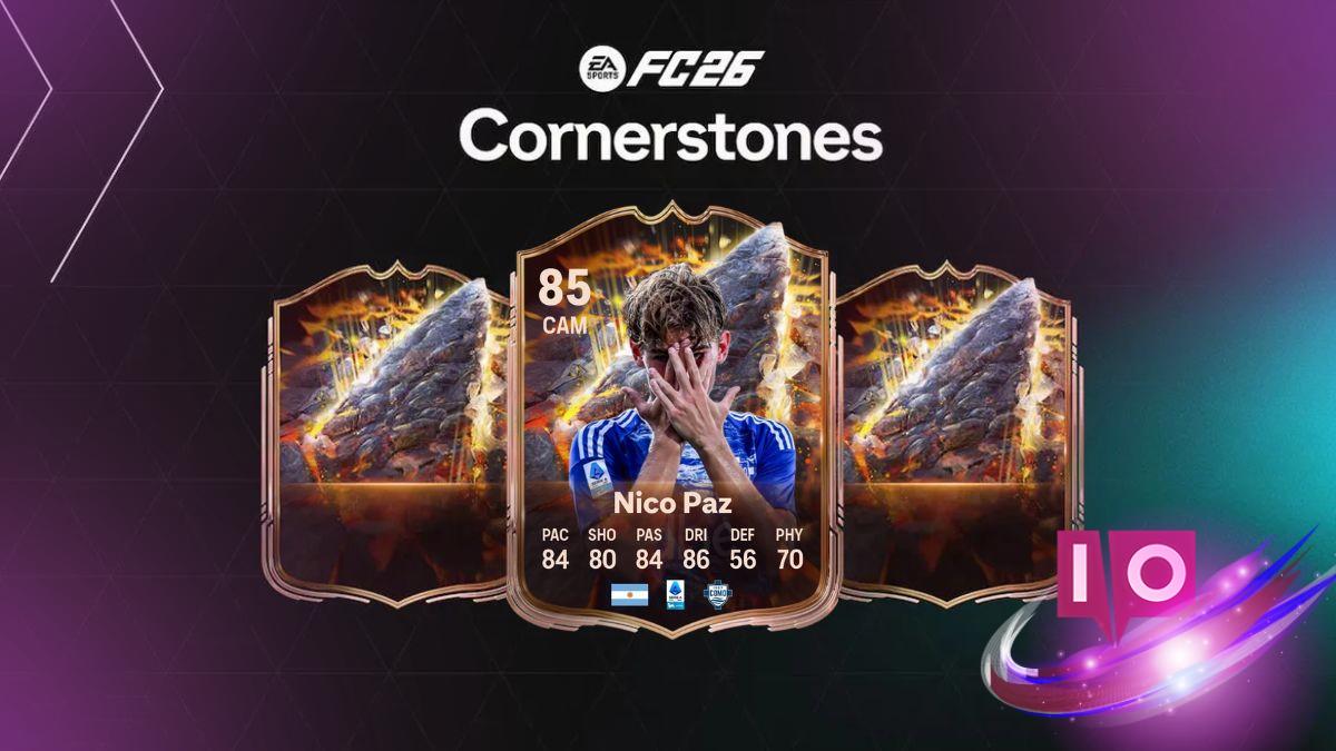 EA FC 26 Nico Paz Cornerstones SBC: Cost, Solutions & Tips