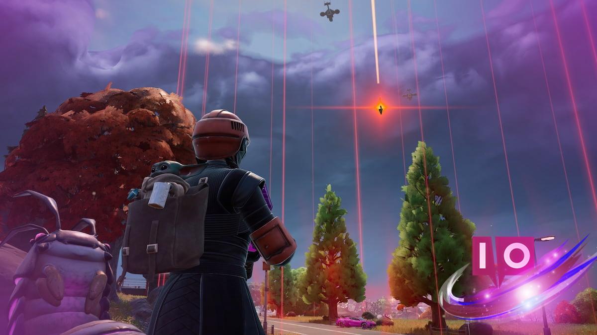 Master Precision Air Strikes to Summon Blue Ranger in Fortnite