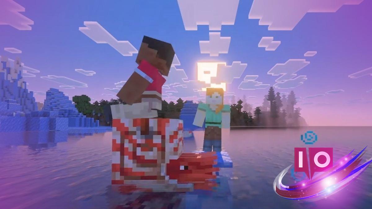 Ride the New Nautilus Mob in Minecraft: Underwater Racing Fun!