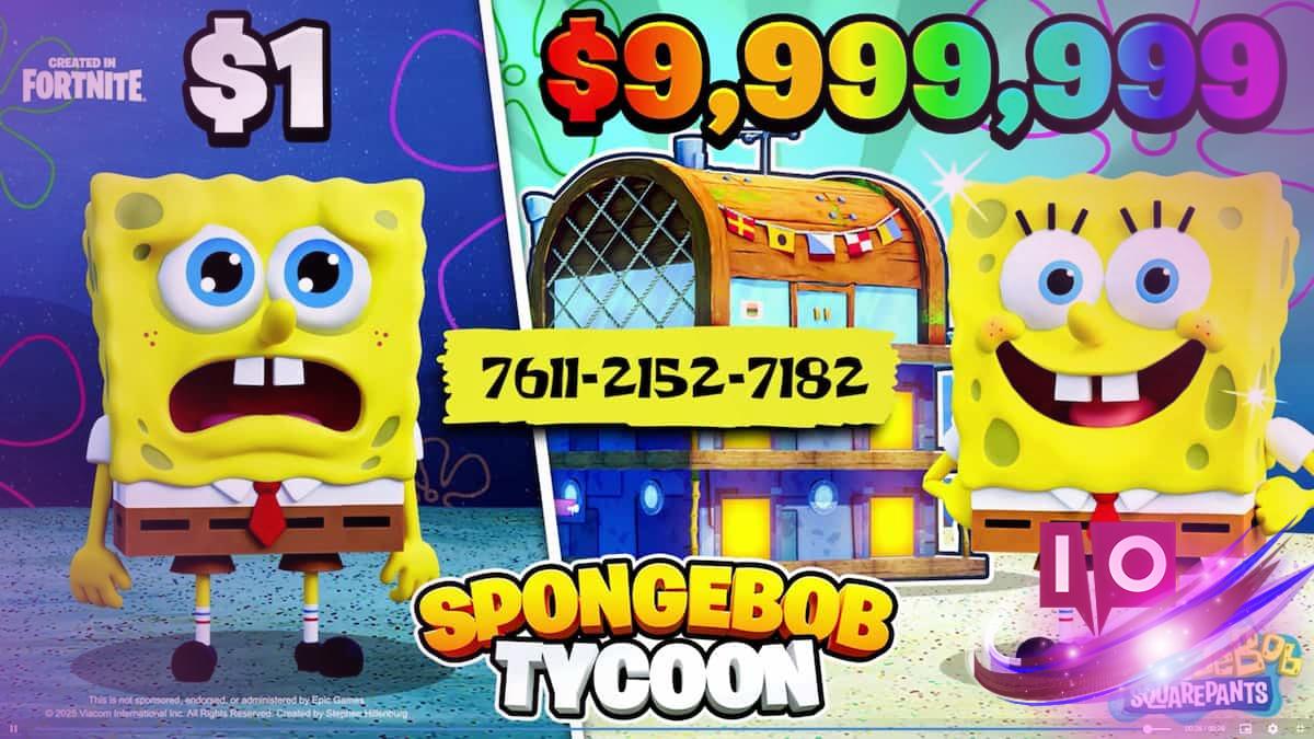 SpongeBob Tycoon Fortnite Codes for September 2025: Unlock Fun!
