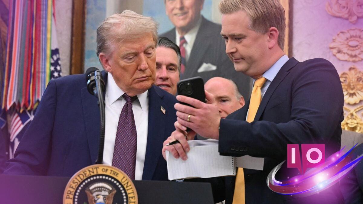 Trump Blames AI for Bizarre White House Video of Objects Tossed Out