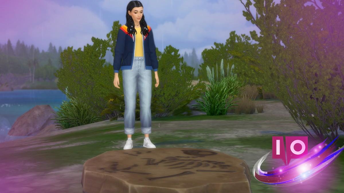 Complete Tangible Traces Quest in The Sims 4 Adventure Awaits