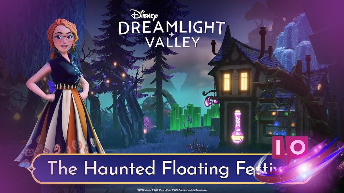 Disney Dreamlight Valley Haunted Floating Festival Event Walkthrough