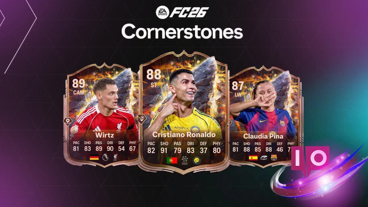 EA FC 26 Cornerstones Promo Team 2: Ronaldo, Wirtz, Pina & Stars