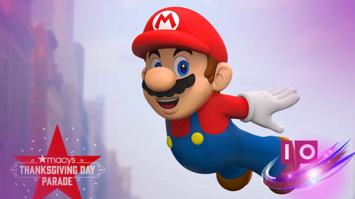 Super Mario Joins Macy's Thanksgiving Parade: Anniversary Celebration