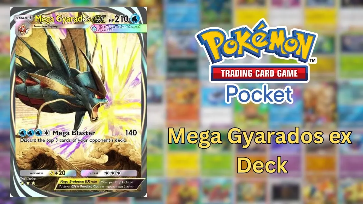 Top Pocket Mega Gyarados EX Deck for Winning Pokemon TCG Battles