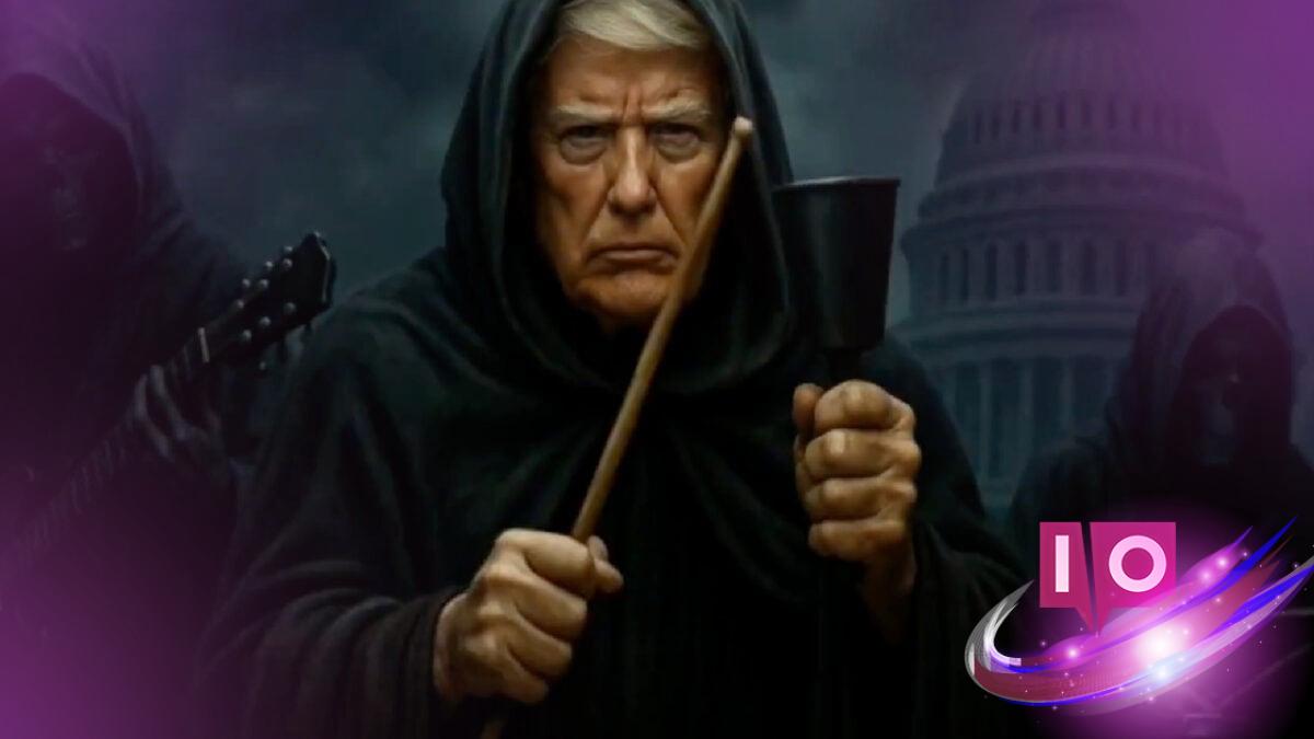 Trump Shares Odd AI Video of Project 2025 Architect as Grim Reaper