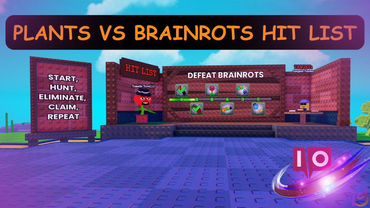 Ultimate Plants vs Brainrots Hit List Event Guide for Success