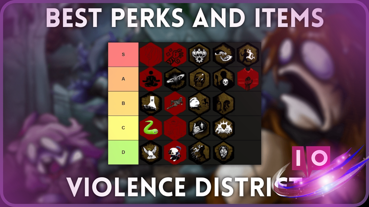 Ultimate Violence District Survivor Perks & Items Tier List 2023