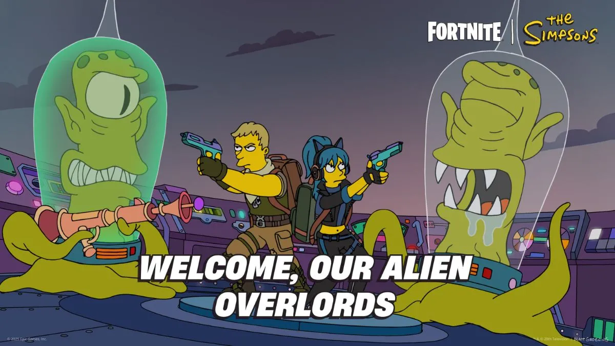 Fortnite Simpsons Live Event Recap: Embrace the Alien Overlords