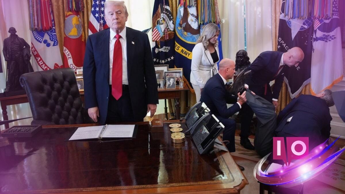 Trump Misstates Drug Website URL During Chaotic Oval Office Press Conference