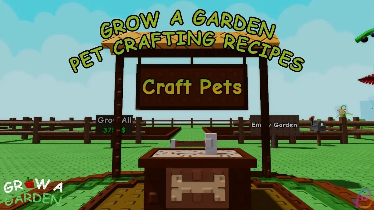 Ultimate Guide to Grow a Garden: Pet Crafting Recipes in Smithing Event