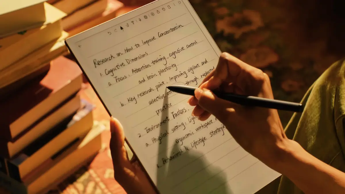 iFLYTEK AINOTE 2: The Thinnest, Smartest E-Ink Tablet in the World