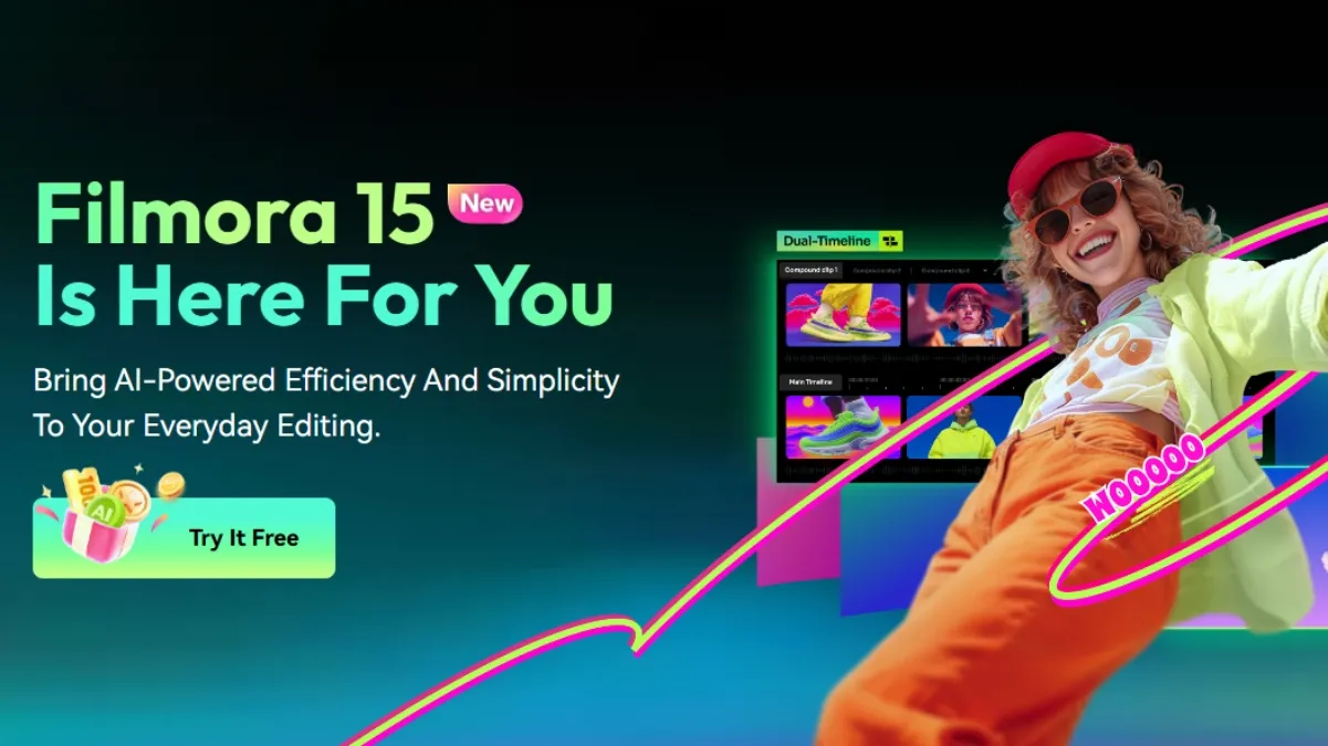Edit Like a Pro: Discover Wondershare Filmora V15's New AI Features