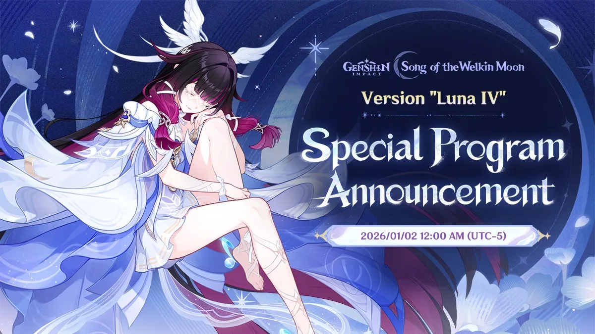 Genshin Impact Luna IV (6.3) Livestream Announcement Ahead of Schedule