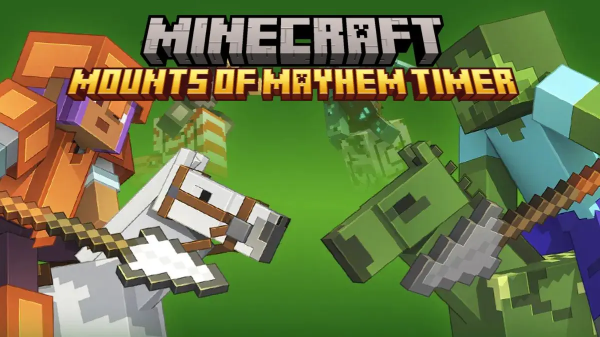 Minecraft Mounts of Mayhem Update: Release Date & Countdown Timer