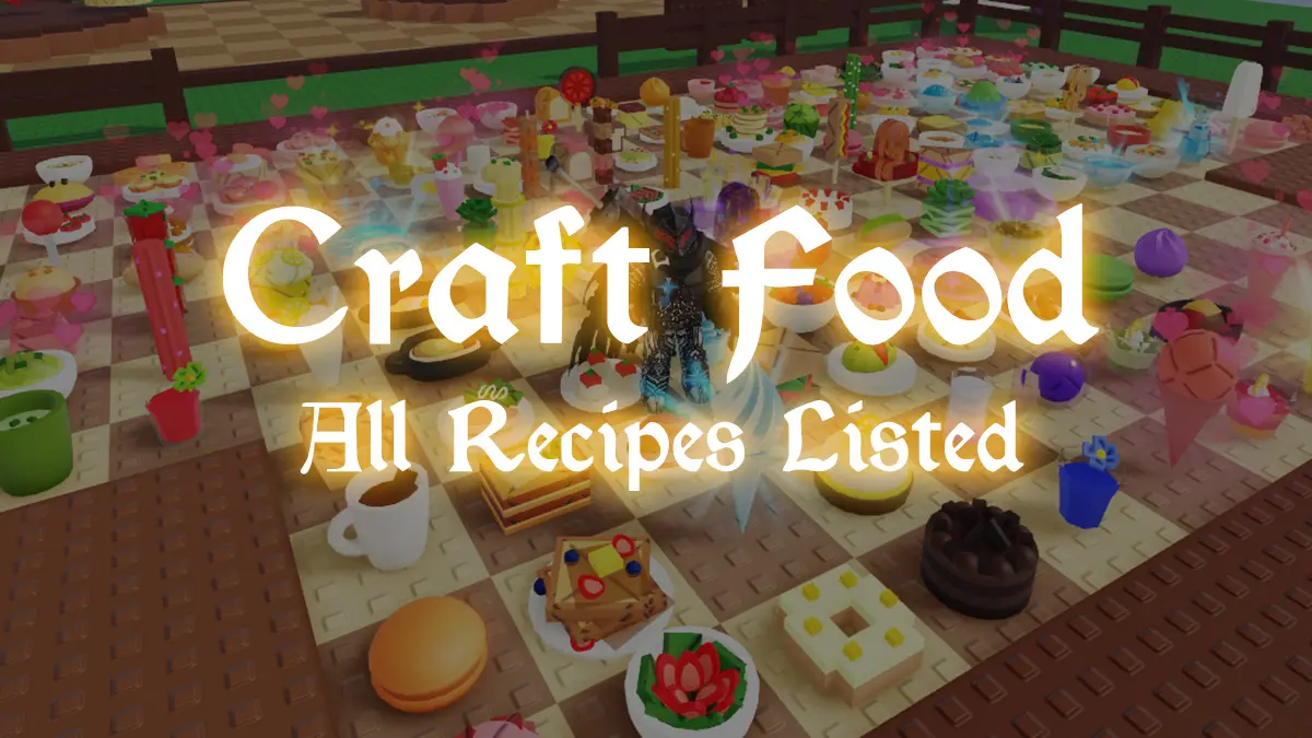 Roblox Craft Food Recipes: Costs, Profits & Complete Overview