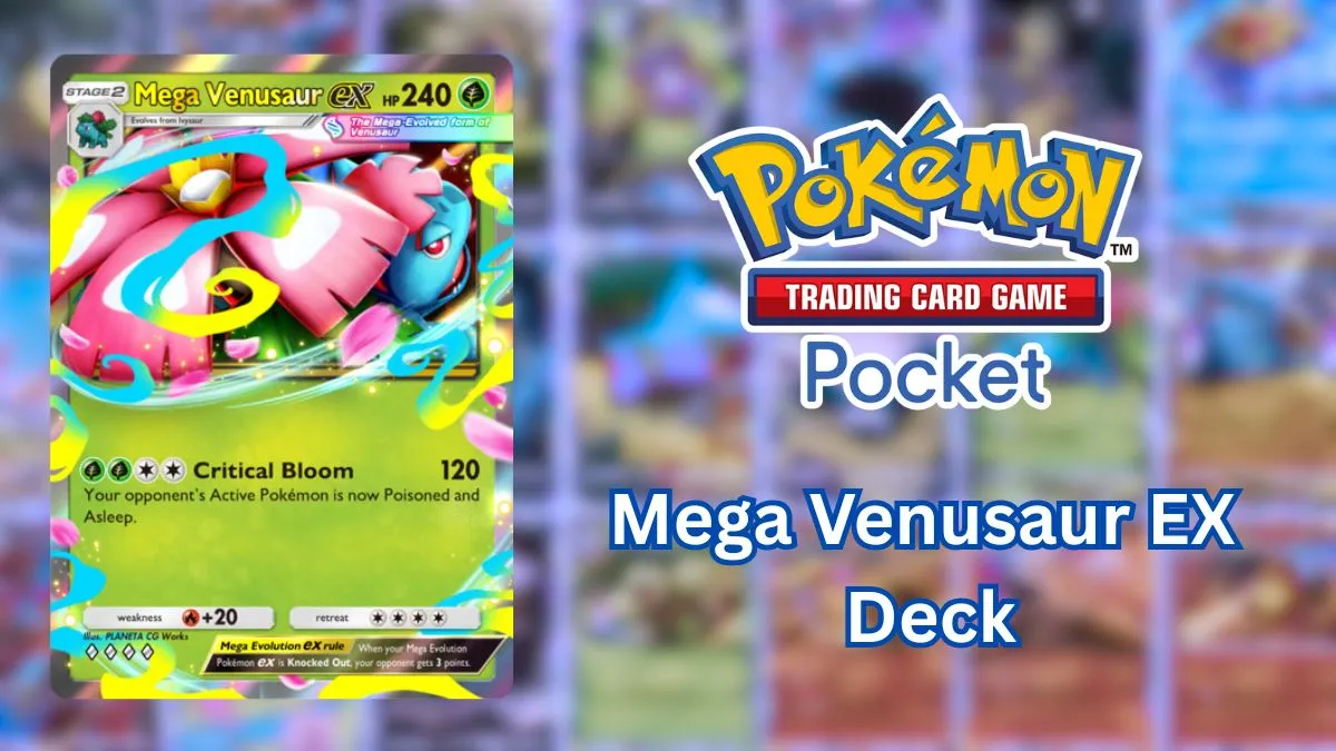 Top Pocket Mega Venusaur EX Deck for Winning Pokémon TCG Battles