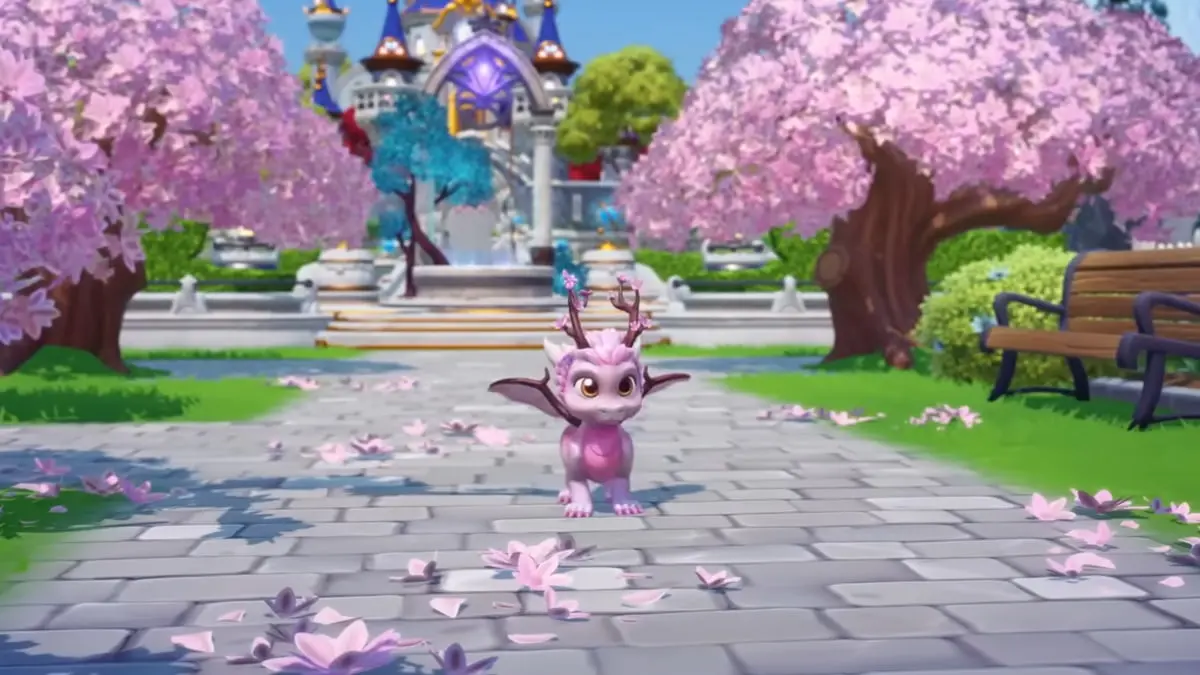 Unlock the Sakura Blossom Dragon Companion in Disney Dreamlight Valley