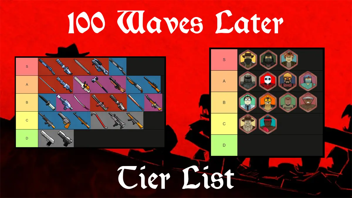 100 Waves Later Tier List: Best Weapons & Class