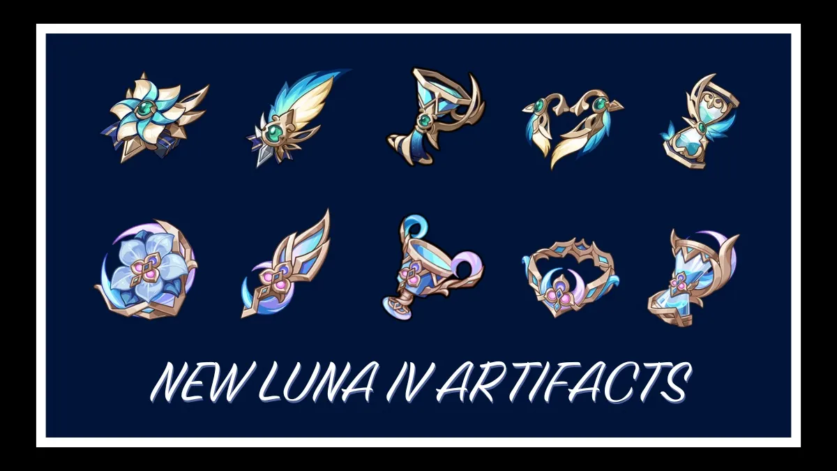 Discover 2 New Artifacts in Genshin Impact Luna IV Update!
