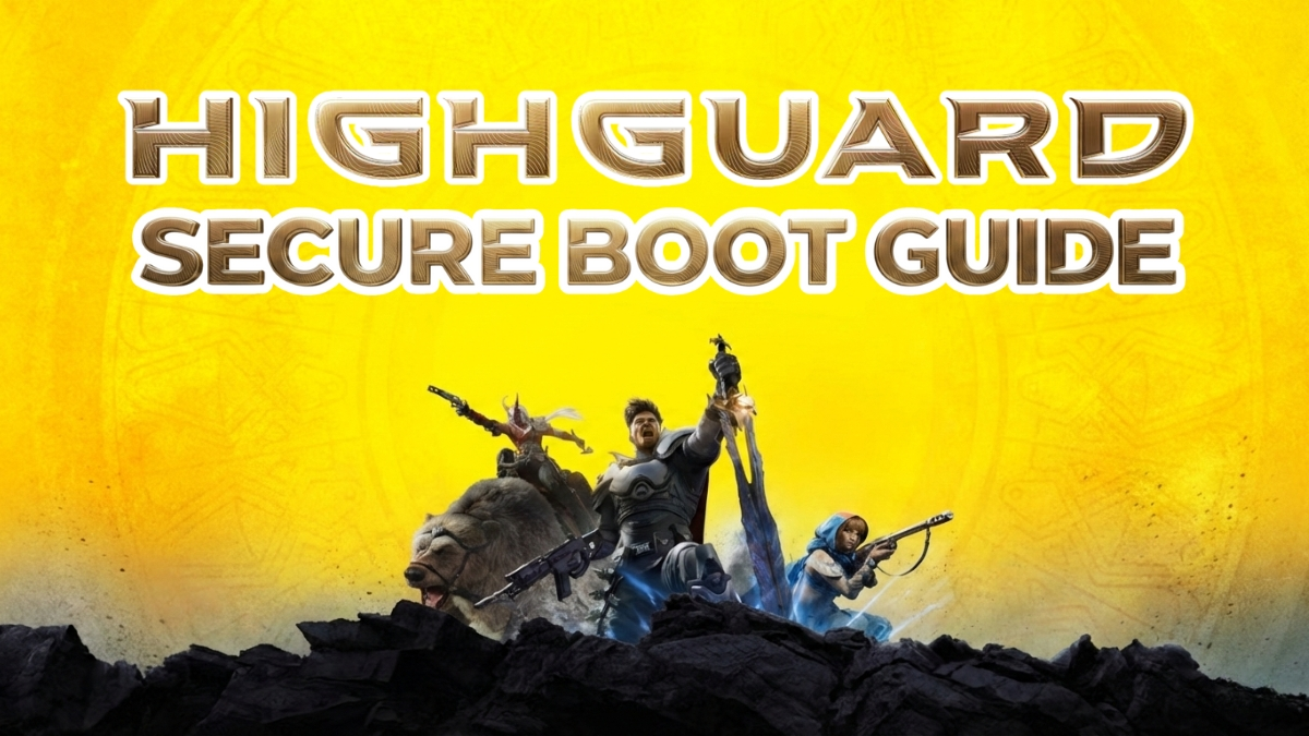 Enable Secure Boot & TPM 2.0 for Highguard