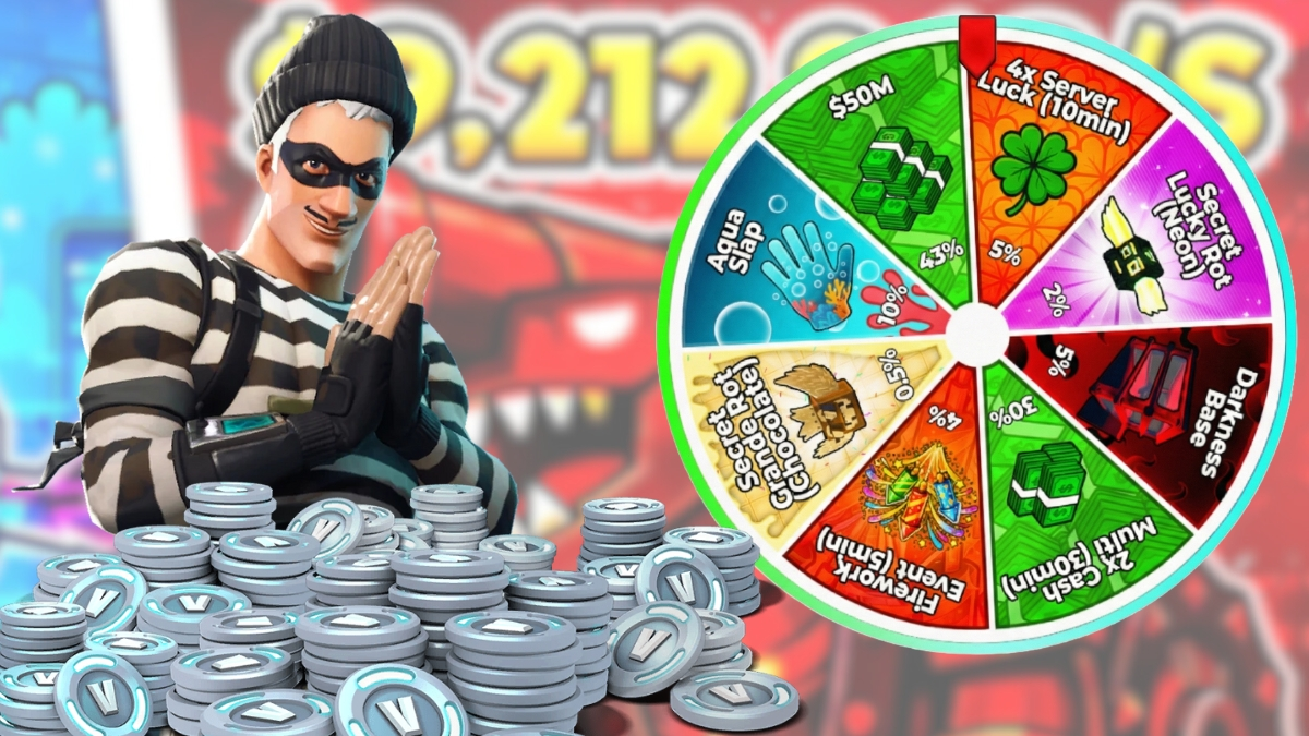 Fortnite: Players Slam "Steal The Brainrot" V-Bucks