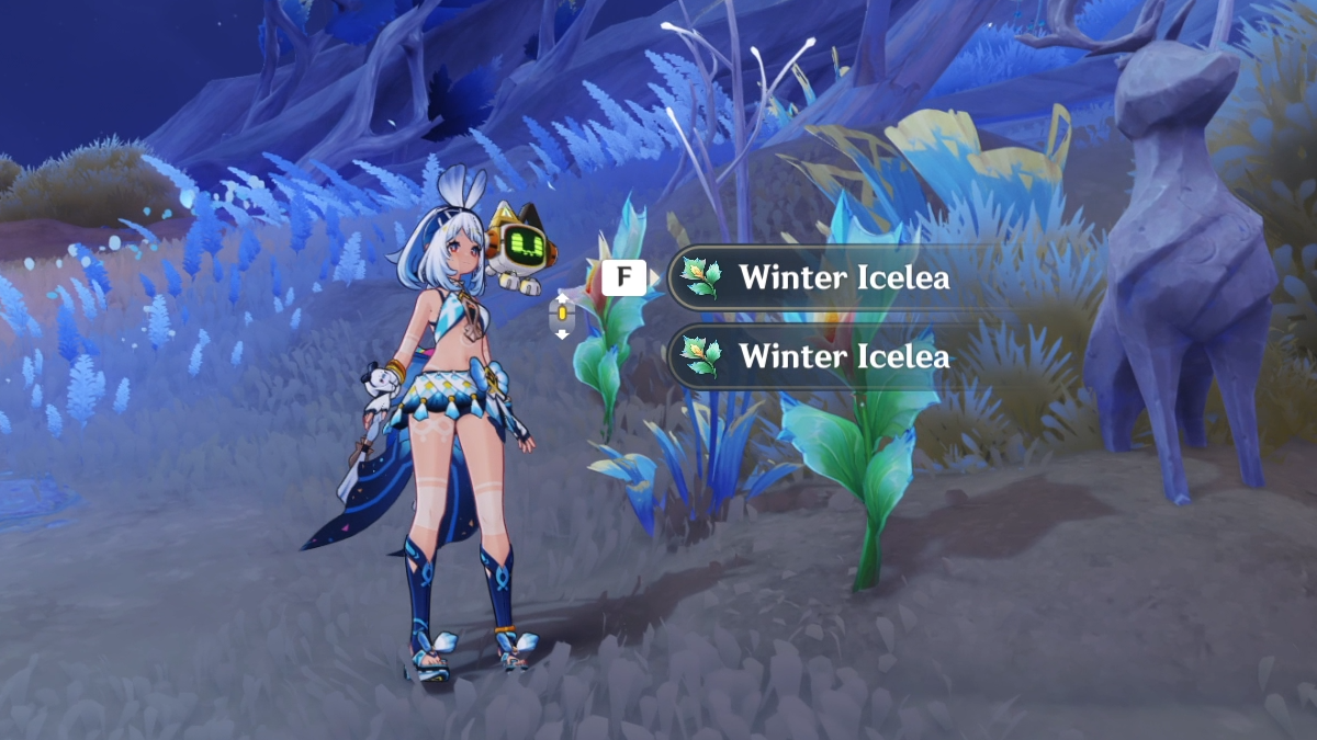 Genshin Impact Icelea: Locations & Farm Route