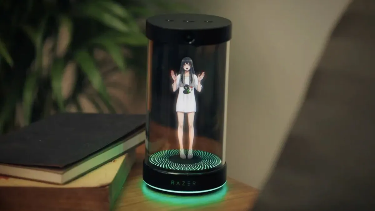 Holographic AI Companion: Razor's Project AVA for Your Desk