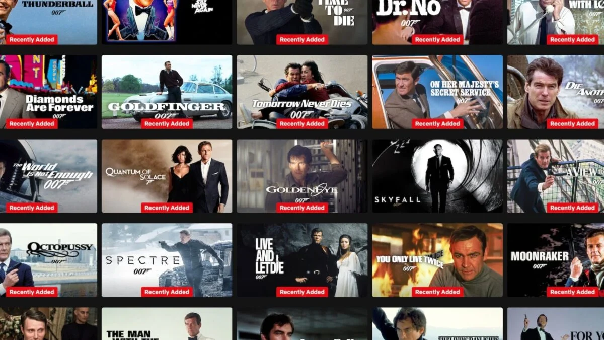James Bond on Netflix! Every Movie Now Streaming