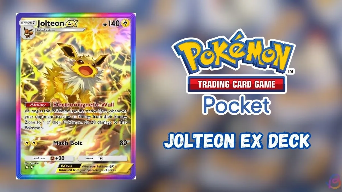 Jolteon EX Deck: Best Pokemon TCG Pocket League?